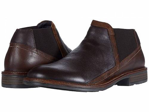 楽天グッズ×グッズ送料無料 ナオト Naot メンズ 男性用 シューズ 靴 ブーツ チェルシーブーツ Business - Soft Brown Leather/Toffee Brown Leather/Seal Brown Suede