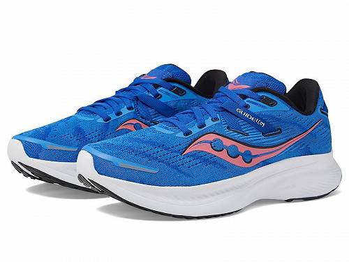 送料無料 サッカニー Saucony レディース 女性用 シューズ 靴 スニーカー 運動靴 Guide 16 - Bluelight/Black