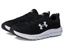 こちらの商品は アンダーアーマー Under Armour メンズ 男性用 シューズ 靴 スニーカー 運動靴 Charged Assert 10 - Black/Black/White です。 注文後のサイズ変更・キャンセルは出来ませんので、十分なご検討の上でのご注文をお願いいたします。 ※靴など、オリジナルの箱が無い場合がございます。ご確認が必要な場合にはご購入前にお問い合せください。 ※画面の表示と実物では多少色具合が異なって見える場合もございます。 ※アメリカ商品の為、稀にスクラッチなどがある場合がございます。使用に問題のない程度のものは不良品とは扱いませんのでご了承下さい。 ━ カタログ（英語）より抜粋 ━ If you are looking for a perfect pair of running shoes, end your search with the super comfy and sporty Under Armour(R) Charged Assert 10 Shoes. Lightweight, breathable mesh upper with synthetic overlays. Textile lining and insole. EVA sockliner provides soft, step-in comfort. Classic lace-up closure. Pull loops for easy wear and removal. Signature brand name on the tongue and upper. Padded collar and tongue for superior cushioning. Charged Cushioning(R) midsole for compression molded foam for ultimate responsiveness &amp; durability. Round toe silhouette. Solid rubber outsole with traction on difficult terrains. ※掲載の寸法や重さはサイズ「9.5, width 4E - Extra Wide」を計測したものです. サイズにより異なりますので、あくまで参考値として参照ください. 実寸（参考値）： Weight: 約 310 g ■サイズの幅(オプション)について Slim &lt; Narrow &lt; Medium &lt; Wide &lt; Extra Wide S &lt; N &lt; M &lt; W A &lt; B &lt; C &lt; D &lt; E &lt; EE(2E) &lt; EEE(3E) ※足幅は左に行くほど狭く、右に行くほど広くなります ※標準はMedium、M、D(またはC)となります ※メーカー毎に表記が異なる場合もございます