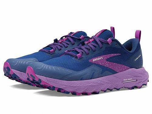 送料無料 ブルックス Brooks レディース 女性用 シューズ 靴 スニーカー 運動靴 Cascadia 17 - Navy/Purple/Violet