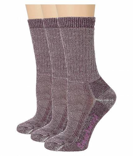 送料無料 スマートウール Smartwool レディース 女性用 ファッション ソックス 靴下 Classic Hike Full Cushion Crew 3-Pack - Bordeaux