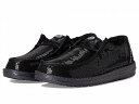 送料無料 ヘイデュード Hey Dude レディース 女性用 シューズ 靴 ローファー ボートシューズ Wendy Disco Sequin - Black