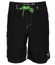 送料無料 ハーレー Hurley メンズ 男性用 スポーツ アウトドア用品 水着 One Only Boardshort 22 - Black/Neon Green