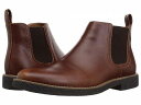 送料無料 デアスタッグズ Deer Stags メンズ 男性用 シューズ 靴 ブーツ チェルシーブーツ Rockland - Redwood/Dark Brown