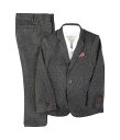 送料無料 アパマンキッズ Appaman Kids 男の子用 ファッション 子供服 スーツ Two-Piece Stretchy Mod Suit (Toddler/Little Kids/Big Kids) - Grey Glen Plaid