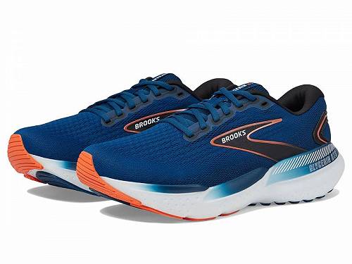 送料無料 ブルックス Brooks メンズ 男性用 シューズ 靴 スニーカー 運動靴 Glycerin GTS 21 - Blue Opal/Black/Nasturtium