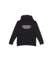 送料無料 バンズ Vans Kids 男の子用 ファッション 子供服 パーカー スウェット Up In Flames Pullover (Big Kids) - Black