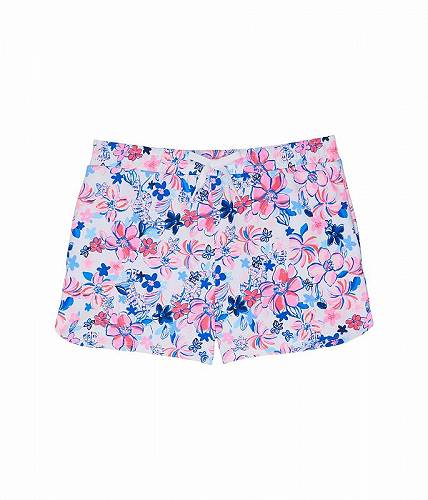 送料無料 リリーピューリッツァー Lilly Pulitzer Kids 女の子用 ファッション 子供服 ショートパンツ 短パン Midea Shorts (Toddler/Little Kids/Big Kids) - Resort White