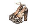 送料無料 スティーブマデン Steve Madden レディース 女性用 シューズ 靴 ヒール Skyrise Platform Pump - Leopard Velvet