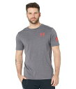  A_[A[}[ Under Armour Y jp t@bV ANeBuVc New Freedom Flag T-Shirt - Charcoal Medium Heather/Red