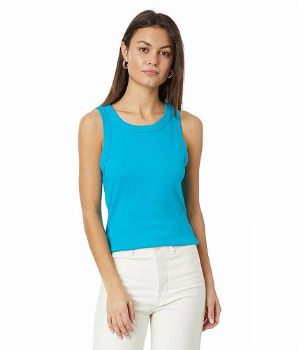 送料無料 ミッシェルスターズ Michael Stars レディース 女性用 ファッション トップス シャツ Paloma Wide Binding Tank - Corsica