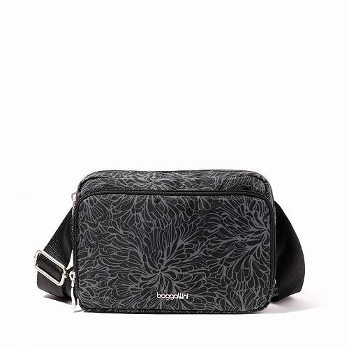  obK[j Baggallini fB[X p obO  obNpbN bN Modern Belt Bag - Midnight Blossom Print