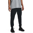  A_[A[}[ Under Armour Y jp t@bV pc Y{ Rival Fleece Joggers - Black/White