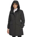  JoNC Calvin Klein fB[X p t@bV AE^[ WPbg R[g _EEEC^[R[g Parka with Faux Sherpa Hood - Black