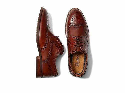 楽天グッズ×グッズ送料無料 フローシャイム Florsheim メンズ 男性用 シューズ 靴 オックスフォード 紳士靴 通勤靴 Rucci Wing Tip Oxford - Cognac Smooth