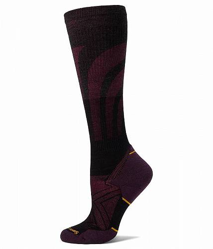 送料無料 スマートウール Smartwool レディース 女性用 ファッション ソックス 靴下 Run Targeted Cushion Compression Over-the-Calf - Black