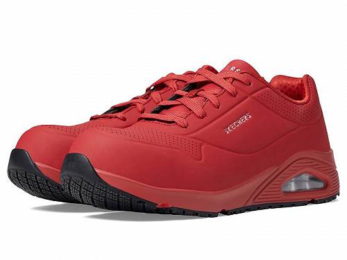 送料無料 スケッチャーズ SKECHERS Work レディース 女性用 シューズ 靴 スニーカー 運動靴 Uno SR - Deloney Comp Toe - Red