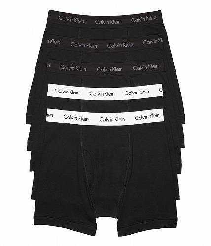 送料無料 カルバンクライン Calvin Klein Underwear メンズ 男性用 ファッション 下着 Cotton Classics 5 pack Boxer Brief - Black/Black/White