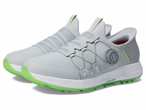 送料無料 Skechers GO GOLF メンズ 男性用 シューズ 靴 スニーカー 運動靴 Go Golf Elite 5 Hands Free Slip-Ins - Gray/Lime