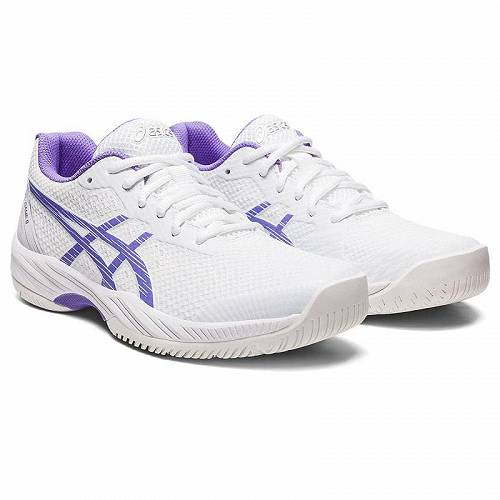 送料無料 アシックス ASICS レディース 女性用 シューズ 靴 スニーカー 運動靴 GEL-Game 9 Tennis Shoe - White/Amethyst