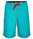  n[[ Hurley Y jp X|[cEAEghApi  One &amp; Only Boardshort 22&quot; - Bright Aqua/Hot Red