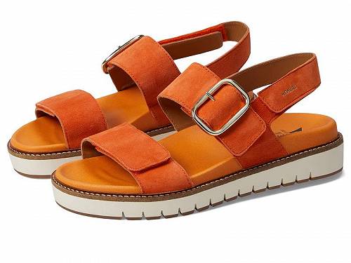 送料無料 メフィスト Mephisto レディース 女性用 シューズ 靴 サンダル Belona - Burnt Orange Velcalf Premium
