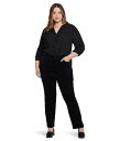  GkCfB[WF[ NYDJ fB[X p t@bV pc Y{ Plus Size Marilyn Straight - Black