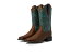 送料無料 アリアト Ariat レディース 女性用 シューズ 靴 ブーツ ウエスタンブーツ Round Up Wide Square Toe Western Boots - Old Earth