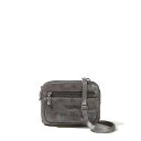  obK[j Baggallini fB[X p obO  obNpbN bN Modern Everywhere Mini - Silver Metallic Vegan Suede