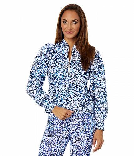 ̵ ꡼ԥ塼åĥ Lilly Pulitzer ǥ  եå ѡ å Cabello Long Sleeve Popover - Resort White Twisted Up