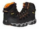 送料無料 ソログッド Thorogood メンズ 男性用 シューズ 靴 ブーツ ワークブーツ 6&quot; Crosstrex Waterproof Comp Toe - Black/Orange