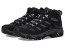 メレル スノーブーツ レディース 送料無料 メレル Merrell レディース 女性用 シューズ 靴 ブーツ スノーブーツ Moab 3 Thermo Mid WP - Black/Orchid