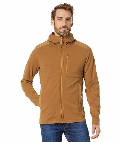 楽天グッズ×グッズ送料無料 フェールラーベン Fjallraven メンズ 男性用 ファッション パーカー スウェット Keb Fleece Hoodie - Buckwheat Brown