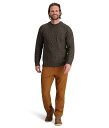 送料無料 ロイヤルロビンズ Royal Robbins メンズ 男性用 ファッション セーター Baylands Fisherman Sweater - Black Olive Heather