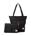 こちらの商品は ハーシェルサプライ Herschel Supply Co. Kids バッグ 鞄 ママバッグ Retreat(TM) Tote Diaper Bag - Black です。 注文後のサイズ変更・キャンセルは出来ませんので、十分なご検討の上でのご注文をお願いいたします。 ※靴など、オリジナルの箱が無い場合がございます。ご確認が必要な場合にはご購入前にお問い合せください。 ※画面の表示と実物では多少色具合が異なって見える場合もございます。 ※アメリカ商品の為、稀にスクラッチなどがある場合がございます。使用に問題のない程度のものは不良品とは扱いませんのでご了承下さい。 ━ カタログ（英語）より抜粋 ━ The primary materials that compose this product contain a minimum of 20 percent recycled content. Carry all the essentials of your baby in one place by getting Herschel Supply Co. Kids(TM) Retreat(TM) Tote Diaper Bag. Ecosystem 600d fabric construction from recycled post-consumer water bottles. Zippered main compartment. Pockets:Front pocket;Padded laptop sleeve;Internal storage sleeves. Magnet fastened strap with metal pin buckle. Slim handles for comfortable carrying. Ecosystem liner made from recycled post-consumer water bottles. 実寸（参考値）： Bottom Width: 約 27.94 cm Height: 約 39.37 cm