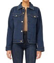  fB[G1961 DL1961 fB[X p t@bV AE^[ WPbg R[g xXg Vika Denim Jacket - Mediterranean