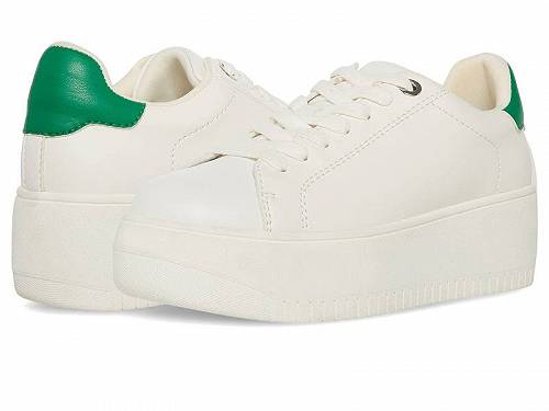 スティーブマデン 送料無料 スティーブマデン Steve Madden レディース 女性用 シューズ 靴 スニーカー 運動靴 Rockaway Sneaker - White/Green