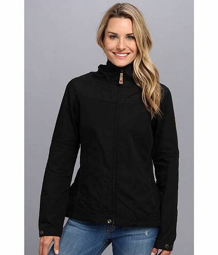 フェールラーベン 送料無料 フェールラーベン Fjallraven レディース 女性用 ファッション アウター ジャケット コート レインコート Stina Jacket - Black