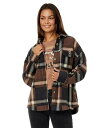  bvJ[ Rip Curl fB[X p t@bV {^Vc Sun Club Long Sleeve Flannel - Brown