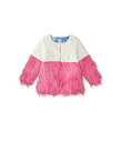 送料無料 Hatley Kids 女の子用 ファッション 子供服 アウター ジャケット フェイクファー・コート Sheer Faux Fur Jacket (Toddler/Little Kids/Big Kids) - Pink