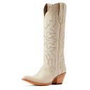 送料無料 アリアト Ariat レディース 女性用 シューズ 靴 ブーツ ウエスタンブーツ Belinda StretchFit Western Boot - Bone