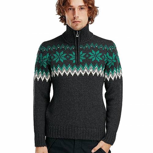楽天グッズ×グッズ送料無料 ダーレ・オブ・ノルウェイ Dale of Norway メンズ 男性用 ファッション セーター Myking Sweater - Dark Grey/Bright Green