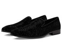 送料無料 ステーシーアダムス Stacy Adams メンズ 男性用 シューズ 靴 ローファー Suave Rhinestone Slip-On - Black
