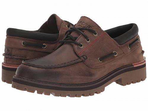 送料無料 スペリー Sperry メンズ 男性用 シューズ 靴 ボートシューズ Authentic Original 3-Eye Lug - Brown