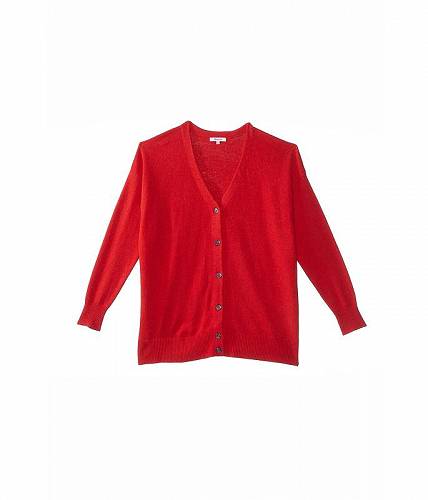 送料無料 Madewell レディース 女性用 ファッション セーター Plus V-Neck Relaxed Cardigan - Poppy