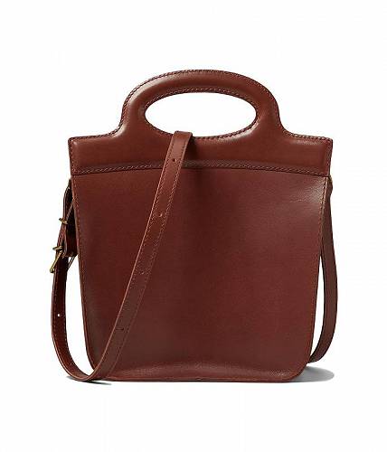  Madewell fB[X p obO  obNpbN bN The Toggle Crossbody Bag in Leather - Cherry Wood