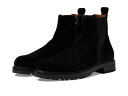 送料無料 ラカナディアン La Canadienne メンズ 男性用 シューズ 靴 ブーツ チェルシーブーツ Lev - Black Suede