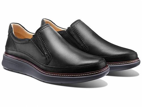 楽天グッズ×グッズ送料無料 Samuel Hubbard メンズ 男性用 シューズ 靴 オックスフォード 紳士靴 通勤靴 Rafael Slip-On - Black Leather