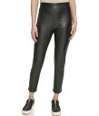 送料無料 ダナキャランニューヨーク DKNY レディース 女性用 ファッション パンツ ズボン Faux Leather Pull-On Leggings - Black