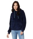  J[ufUC Carve Designs fB[X p t@bV AE^[ WPbg R[g WPbg Brie Sherpa Hoodie - Navy